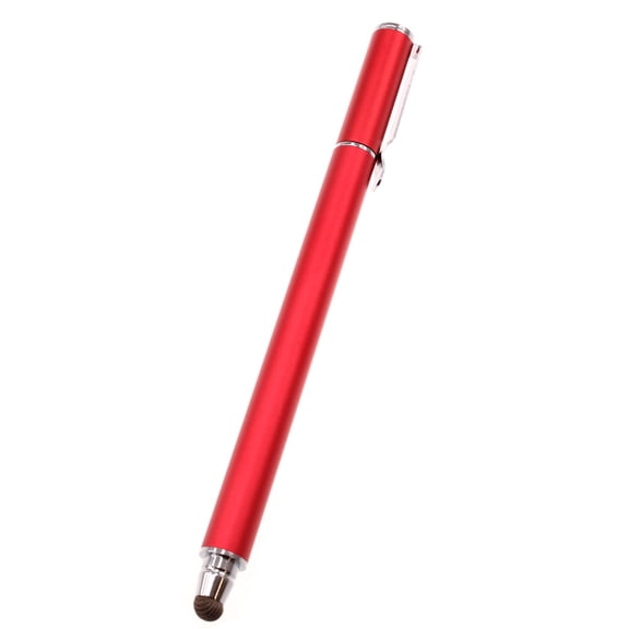Red Stylus Compatible With Samsung Galaxy S23/S24/S25/S26 Plus, Ultra, FE, Edge - Touch Screen Pen Fiber Tip Aluminum Lightweight