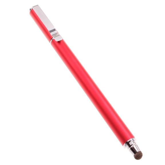 Red Stylus Touch Screen Pen for Samsung Galaxy A05/A13 5G/A14 5G/A23 5G/A33 5G/A53 5G/A73 5G - Fiber Tip Aluminum Lightweight