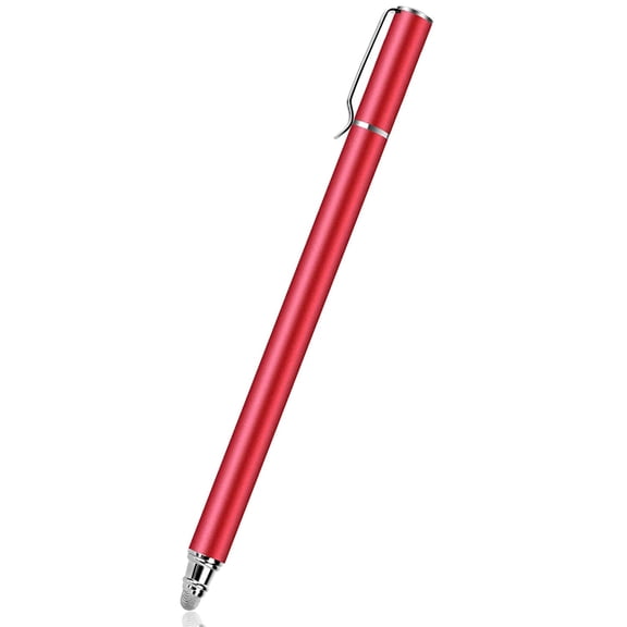 Red Stylus for TCL Tab 11/NxtPaper 11 - Touch Screen Pen Fiber Tip Aluminum Lightweight for TCL Tab 11/NxtPaper 11