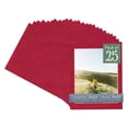 thumbnail image 1 of Red Suede Picture Frame Mat for 20x24 Frames - Fits 16x20 Photos - 25 Mats, 1 of 7