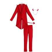 Red Suit Devil Adult Costume