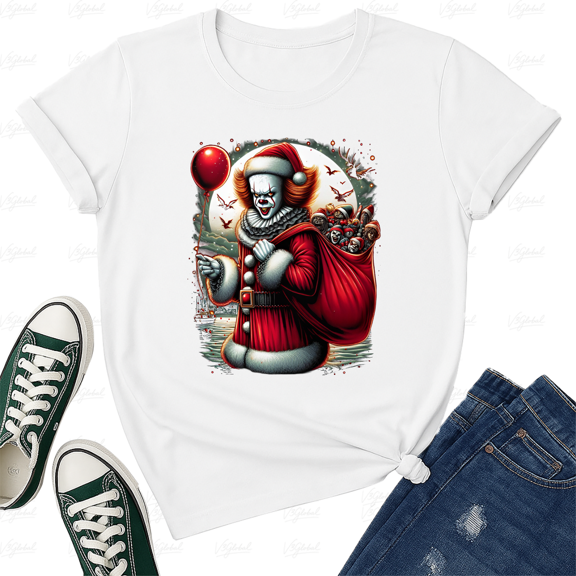 Red Suit Figure Funny Holiday Gift Art Unisex T-Shirt up to size 5XL