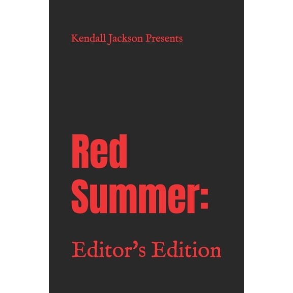 Red Summer: Editor's Edition, (Paperback)