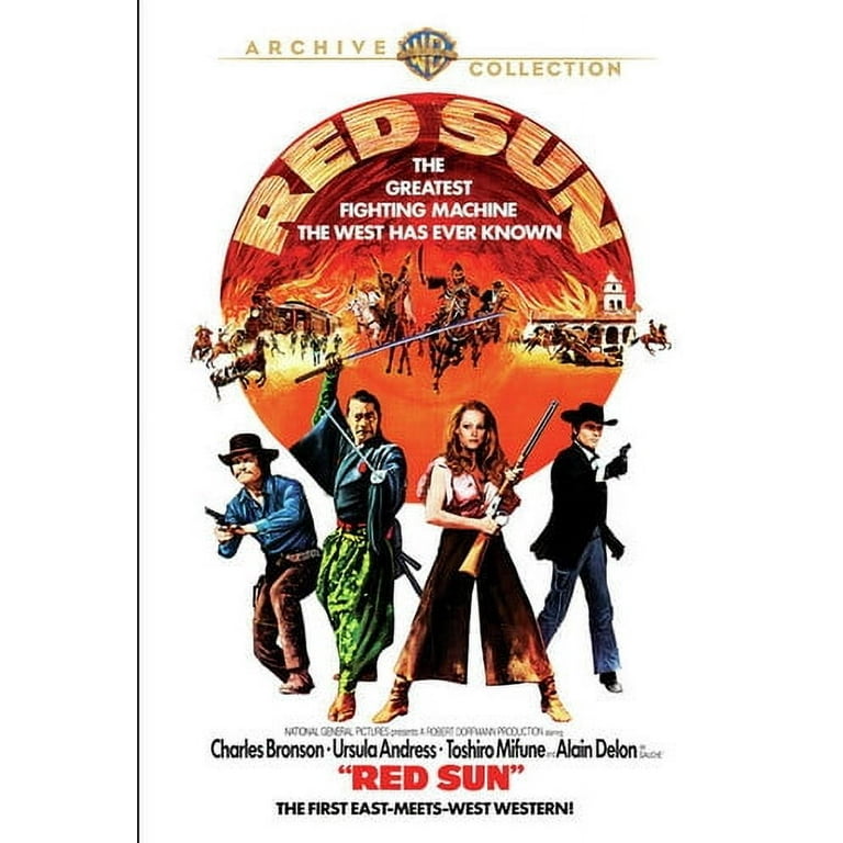 Red Sun (DVD), Warner Archives, Western - Walmart.com