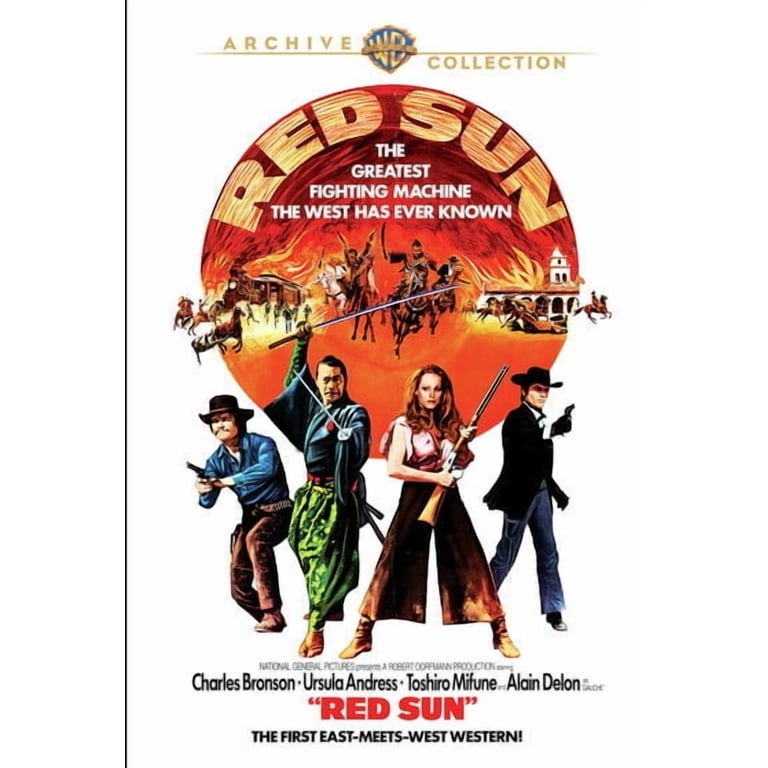 Warner Archives, Red Sun DVD, Western, Charles Bronson, Toshiro