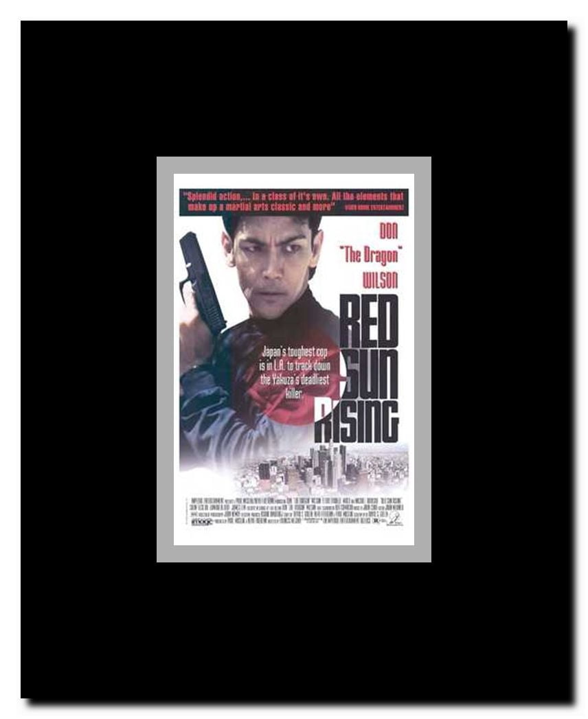 Red Sun Rising Framed Movie Poster