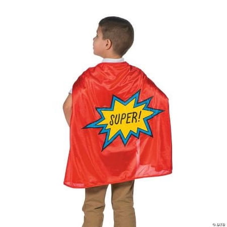 Red Superhero Cape - Apparel Accessories - 1 Piece