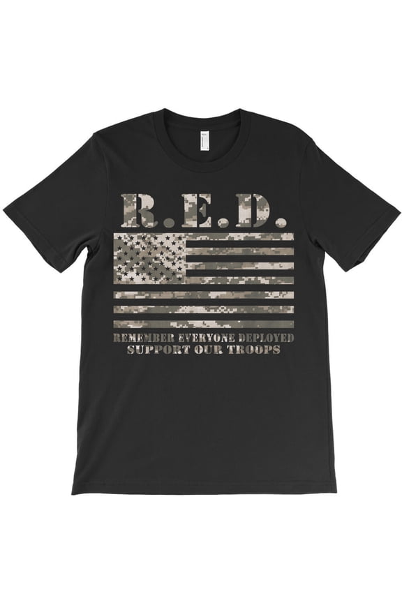 Red Support Our Troops Wear Red On Friday Military, Appreciation - Daily Wear Essential G18393 Unisex T-Shirt, Up to Size 5XL