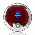 thumbnail image 1 of Ruby Shimmer Crystal Compact Mirror 1X/3X | Travel Vanity Must-Have, 1 of 4