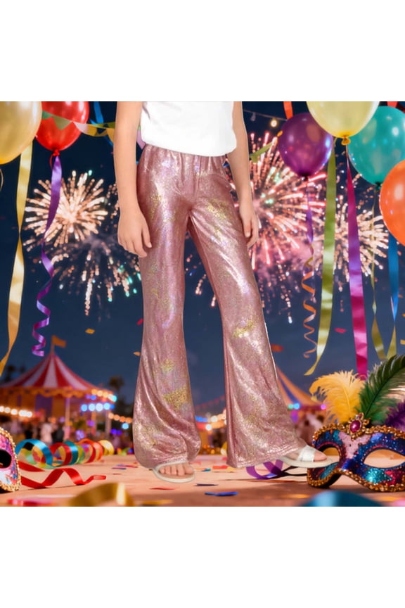 Red Sweatpants Men Sequins Paillette Pants 90s Hop Mardi Gras Outfit for Pants for 3T