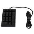 thumbnail image 1 of Sarapandan Red Switch, 21 Programmable Keys, Stepped Keycaps, Wired for Enhanced Gaming Experience RGB Backlit Mechanical Keyboard, 1 of 8