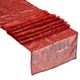thumbnail image 1 of Red Table Runner 71" x 12", Long Shining Sequin Table Runner, 1 of 4