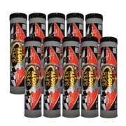 Red and Tacky Lithium Grease Superkote 2000 | NLGI 2 | EP Grease | Tube | High Temperature | Heavy Duty | Industrial | Construction | Automotive | Red Grease | 10-Pack of 14 Oz.