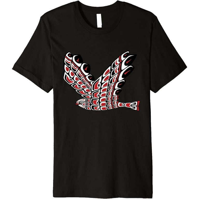 Red Tail Hawk Pacific Northwest Native American Style Art Red Tail Hawk Pacific Northwest Native American Style Art
