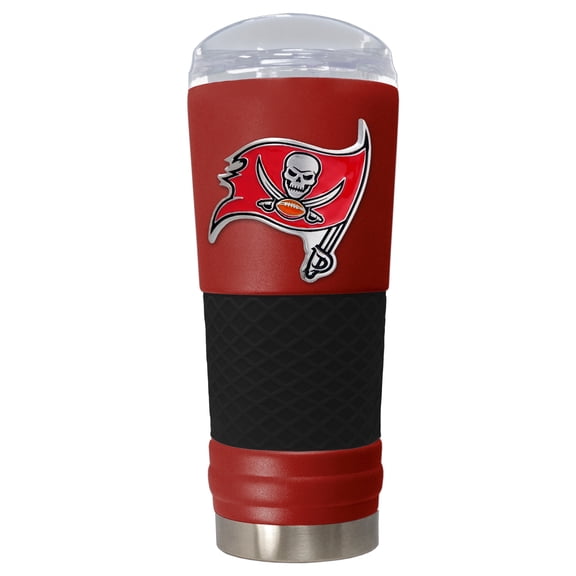 Red Tampa Bay Buccaneers 24oz. Powder Coated Draft Travel Mug
