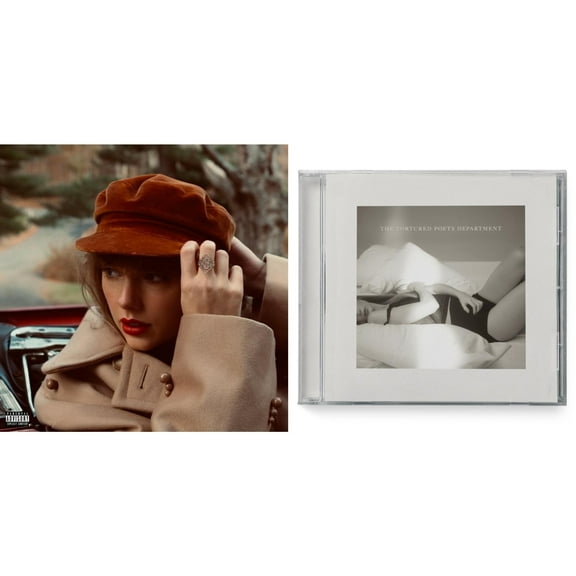 Red (Taylor's Version) (X) (2CD) & Tortured Poets Department(X) (Manuscript- Bonus Track)