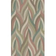 thumbnail image 1 of Red Teal Interlacing Lines Geometric Wallpaper, 1 of 5