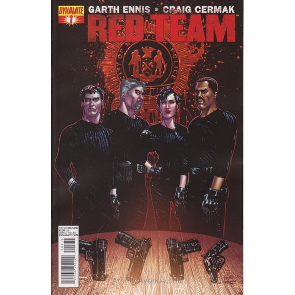 Red Team #1B VF ; Dynamite Comic Book
