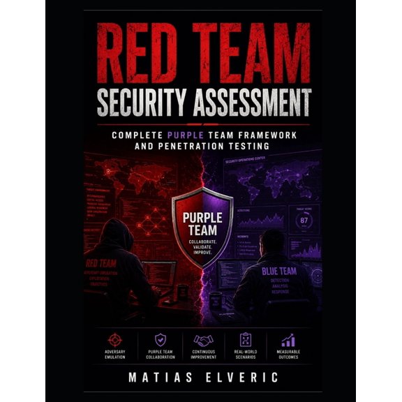 Red Team Security Assessment: Complete Purple Team Framework and Penetration Testing, (Paperback)