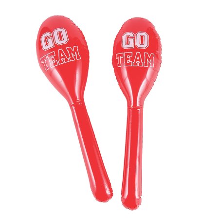 Red Team Spirit Inflate Maraca Set - Toys - 2 Pieces