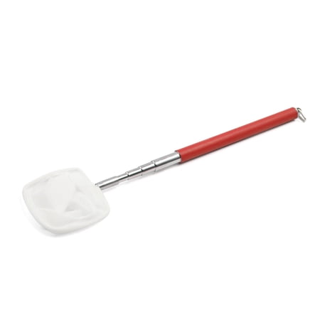 Red Telescopic Handle Square Fish Shrimp Landing Net for Betta Aquarium Pond