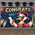 thumbnail image 1 of Red Theme Graduation Banner Colorful Balloons Graduation Backdrop Graduation Cap Tassel Design Grad Celebration Background for Graduation Ceremony Grad Party Photo Backdrop, 1 of 9