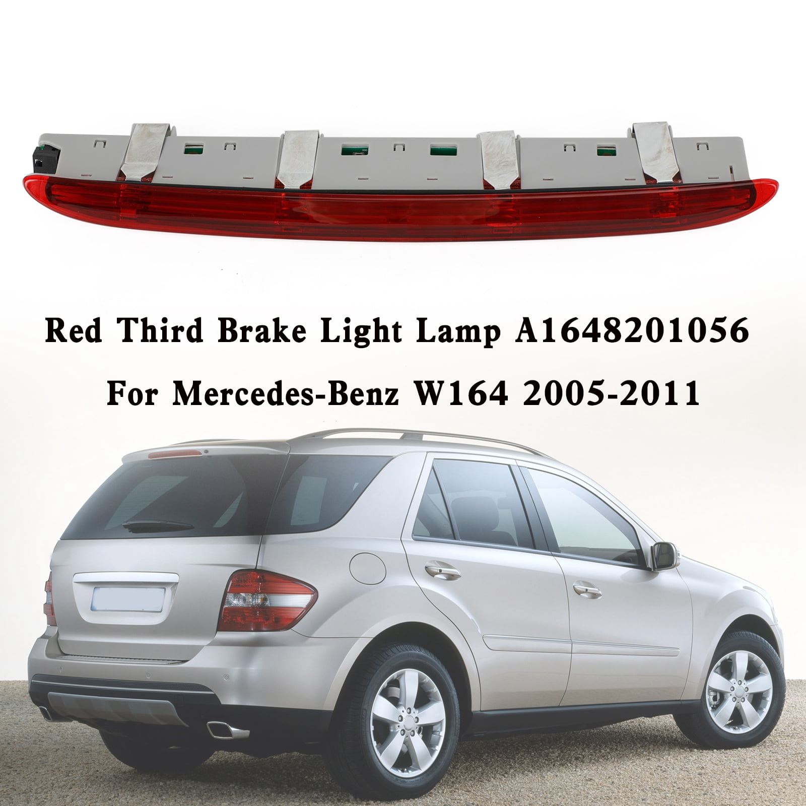 Red Third Brake Light Lamp A1648201056 For MercedesBenz W164 20052011