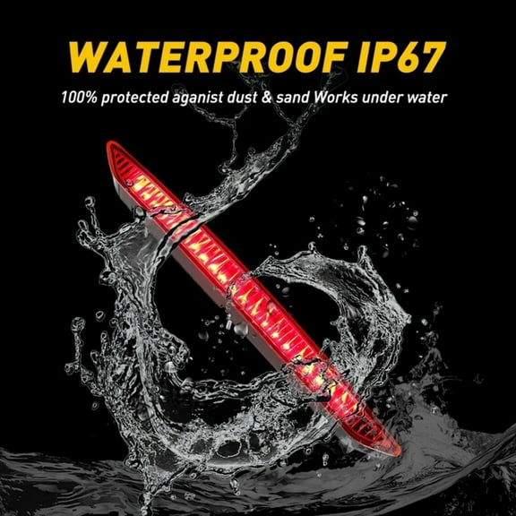 Red Third Brake Light Stop Light Trunk Tailgate Lamp For BMW Z4 E85 2002-2008