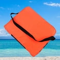 thumbnail image 1 of Red Throwable Flotation Device - 18"x14" Boat Cushion with Strap, High Buoyancy Waterproof Float for Boating Safety & Emergency Rescue, Swimming & Rescue Boat Throwable Flotation Device, 1 of 17