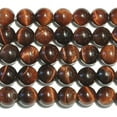 thumbnail image 1 of Red Tiger Eye 6mm Round Beads - 8 Inch Strand, 1 of 1