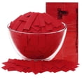 thumbnail image 1 of Ultimate Confetti, Red Biodegradable Confetti - Rectangular Fluttering Tissue Paper Confetti for Cannon and Launcher use - Best for Birthday, Wedding, live Events and Table Decoration - 1 lb, 16 oz, 1 of 10