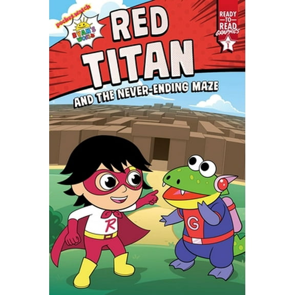 Pre-Owned Red Titan and the Never-Ending Maze: Ready-To-Read Graphics Level 1 (Paperback) 1665901810 9781665901819