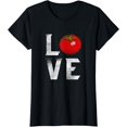 Red Tomato Gardener I Love Gardening Vegetables Vegan Food TShirt