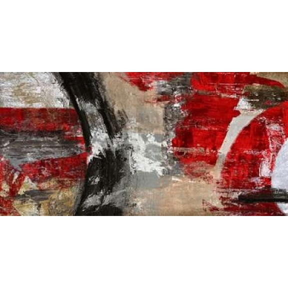 Red Tornado Canvas Art - Jim Stone (10 x 20)