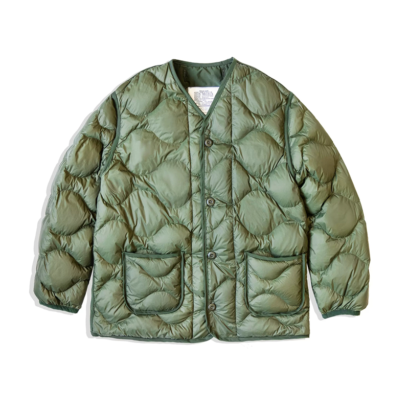 Red Tornado M65 Lightweight Duck Down Liner Jacket Mens Quilted Coat