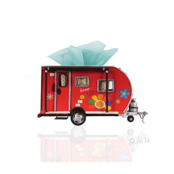 Red Trailer Tissue Holder