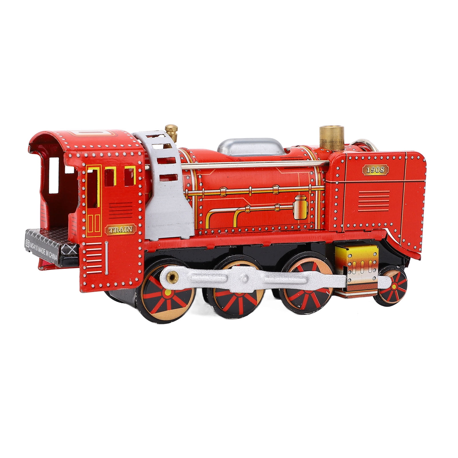 VGEBY Windup Trains Toy, Tinplate Decorative Trains Model For Bar Stores Home Decor Photo Props Trains Toy For Boys And Girls