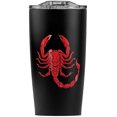 thumbnail image 1 of Red Tribal Scorpion Stainless Steel 20 oz Travel Tumbler, Vacuum Insulated & Double Wall with Leakproof Sliding Lid | Great for Coffee/Hot Drinks and Cold Beverages, 1 of 6