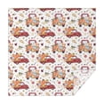 thumbnail image 1 of Red Truck with Fall Pumpkins Pattern Square Tablecloth,Waterproof Square Table Cover,Wipeable Spillproof Washable Table Cover for Home Kitchen Party Decor 42"X42"(107x107cm), 1 of 6