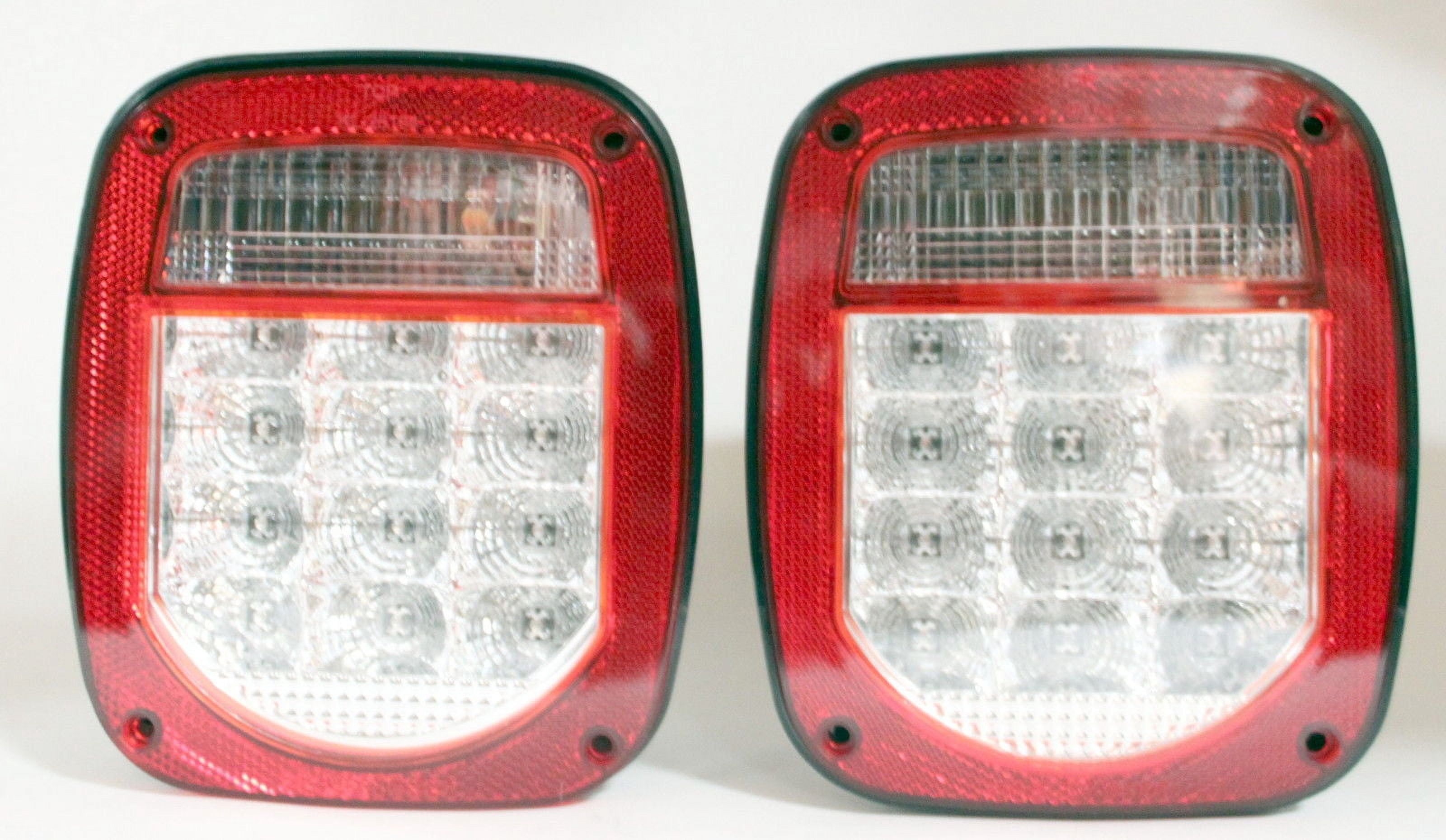 39 LED Truck Trailer Boat Jeep TJ CJ YJ JK Stop Turn Tail Reverse License Light