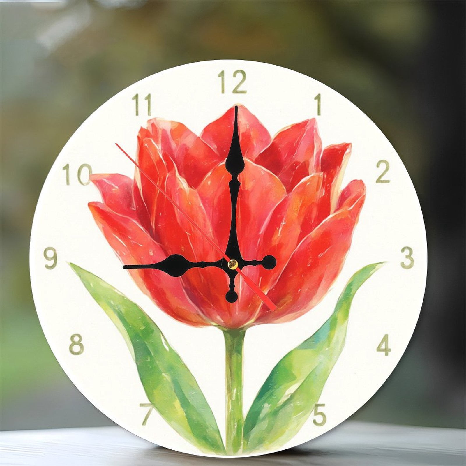Tulip Wall Clock