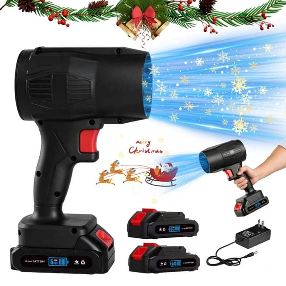 Black Turbo Jet Blower  with 2 battery+Charger