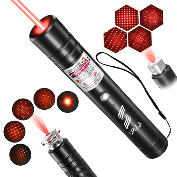 Red USB Rechargeable Presentation Pointer – Perfect for Presentations, Classroom, and Conference Use