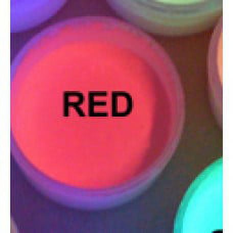 Red UV Reactive Daytime Invisible Neon Paint-2oz