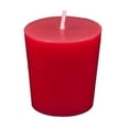 thumbnail image 1 of Red Unscented Natural Soy Wax 12 Set Votive Candle, 1 of 2