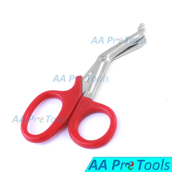 Red Utility Scissors 5.5" Multi-Purpose Diy Ems Emt Universal Shears Instruments