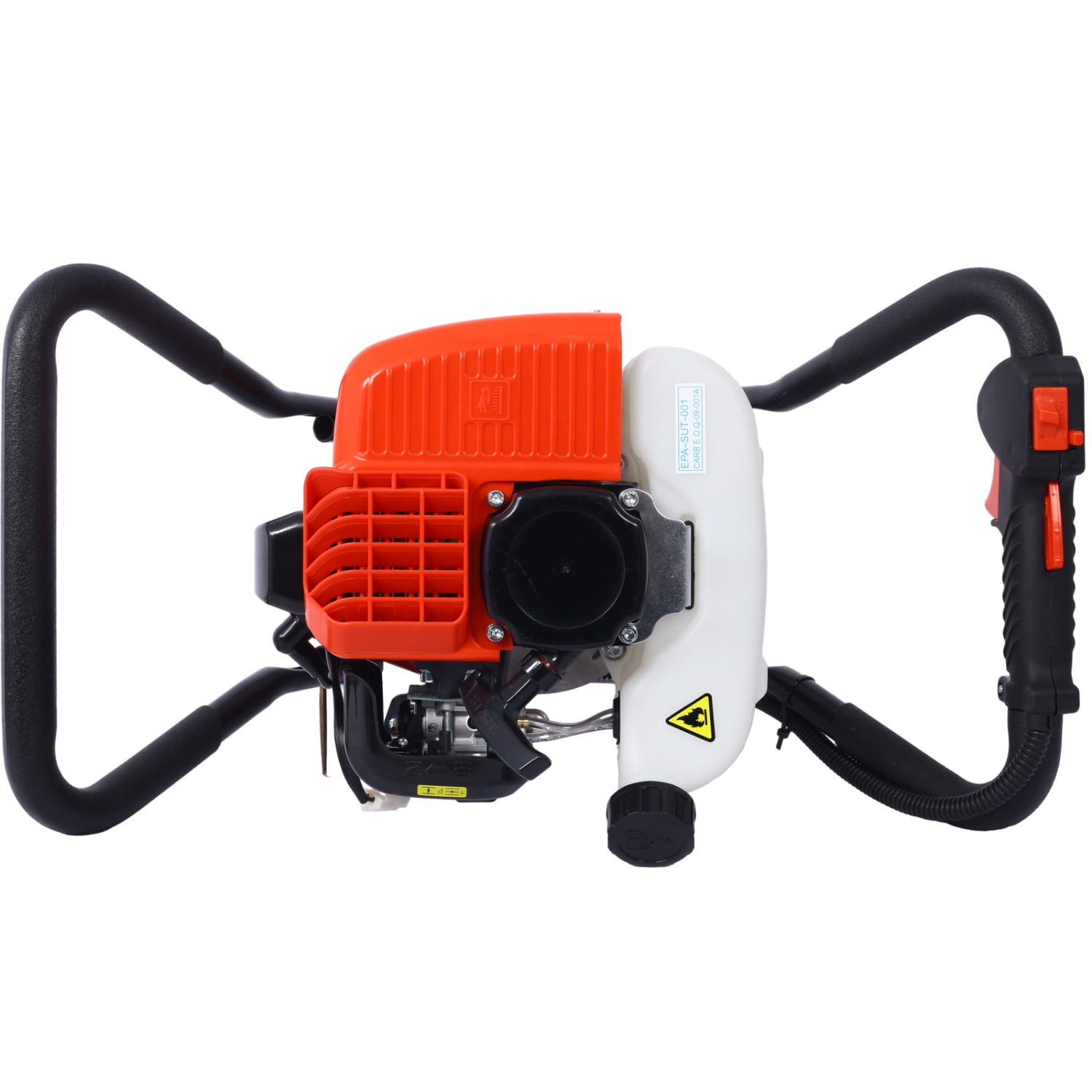 Red VType 52CC 2 Stroke Gas One Man Post Hole Digger Auger EPA Machine