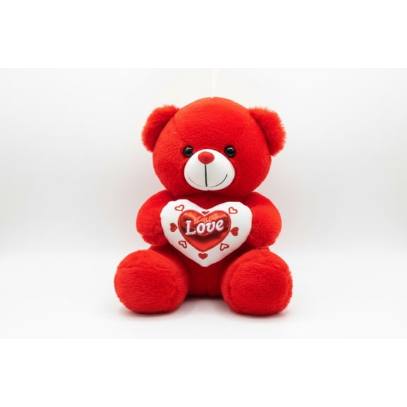 Red Valentines Love Plush Bear