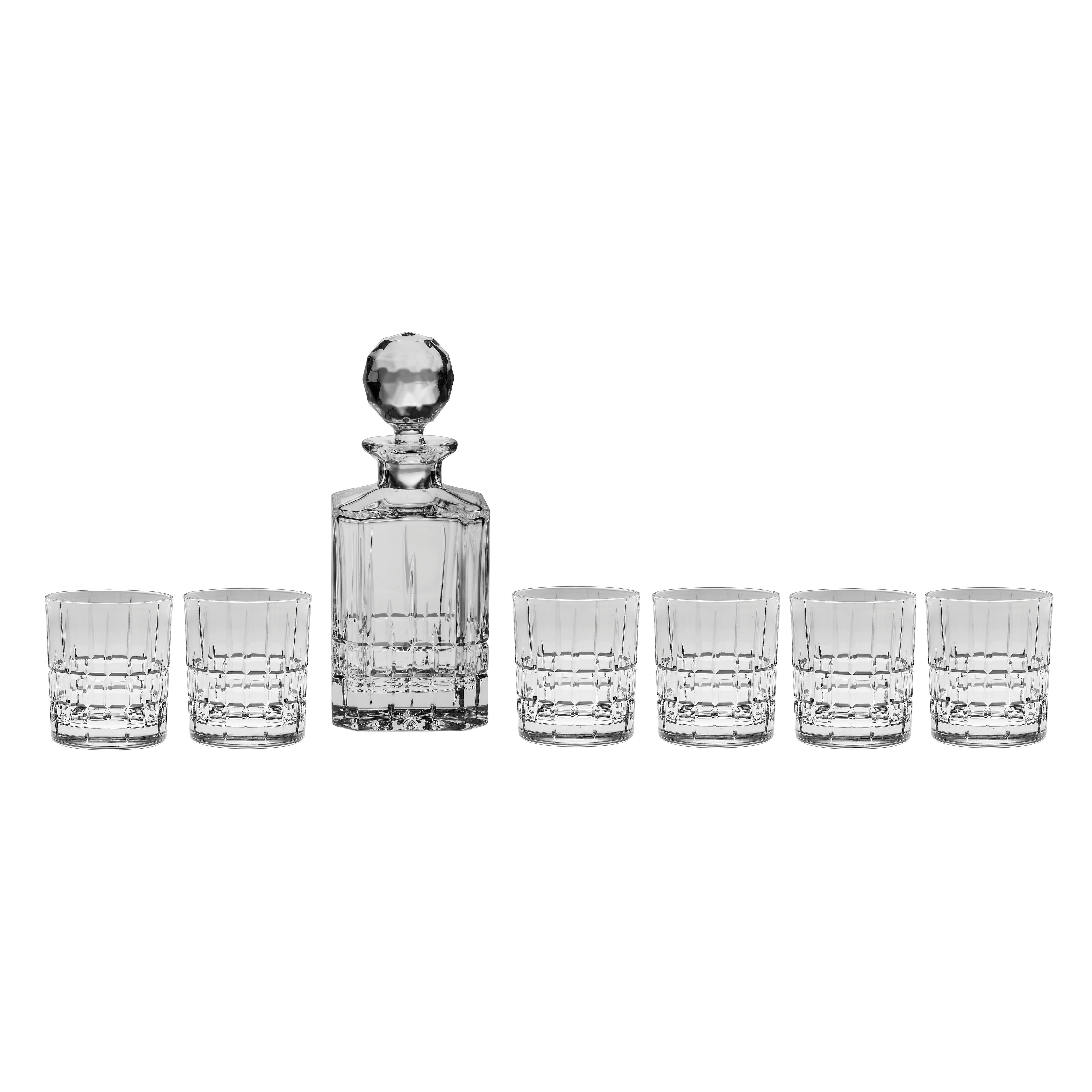 Red Vanilla Christopher Knight High Point Whiskey and Decanter Set