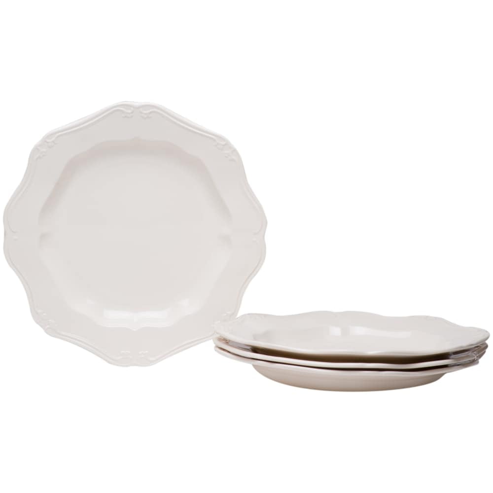 Red Vanilla Country Estate 11 Set of 4 Dinner Plates Set of 4 Walmart